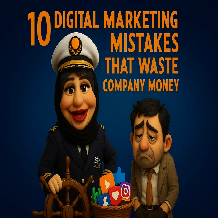 10 أخطاء شائعة في التسويق الرقمي تهدر أموالك